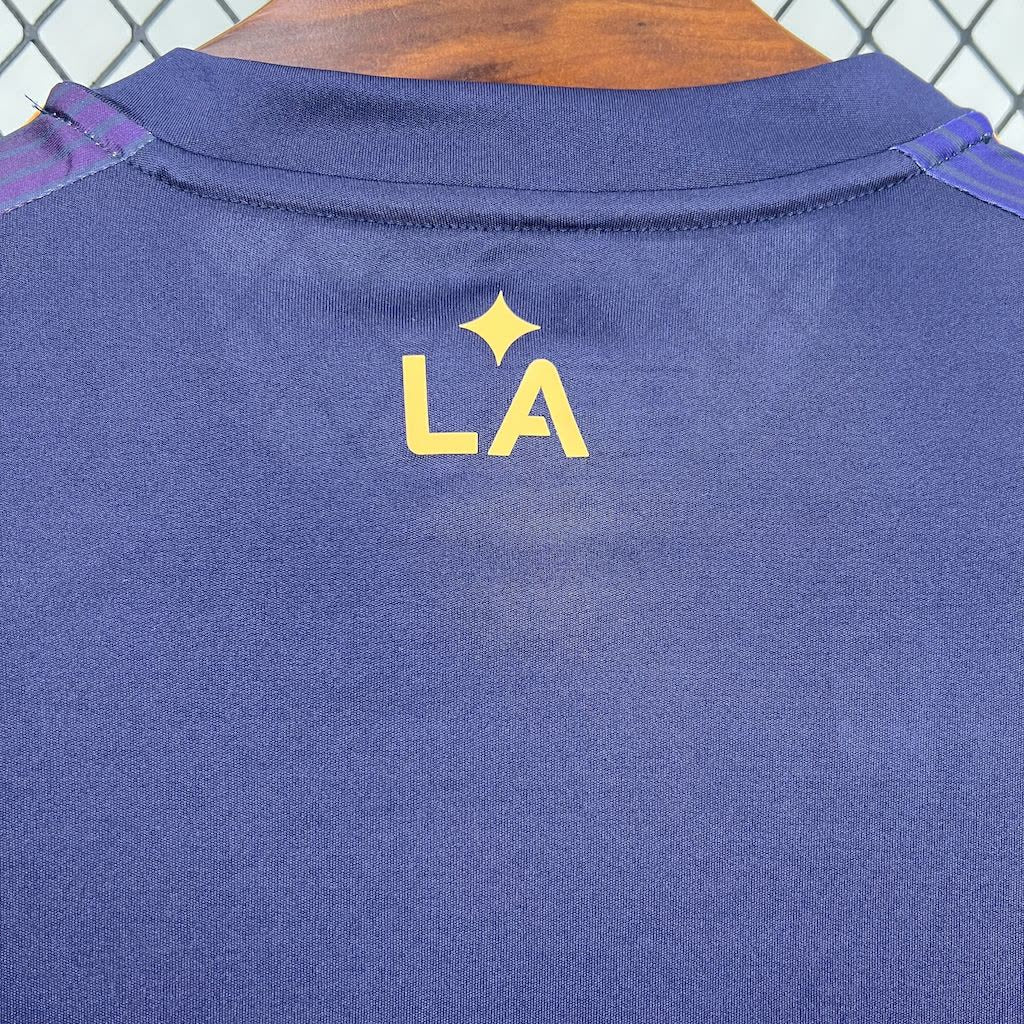 Camisa Los Angeles Galaxy Fora 25/26 - Roxa e Azul