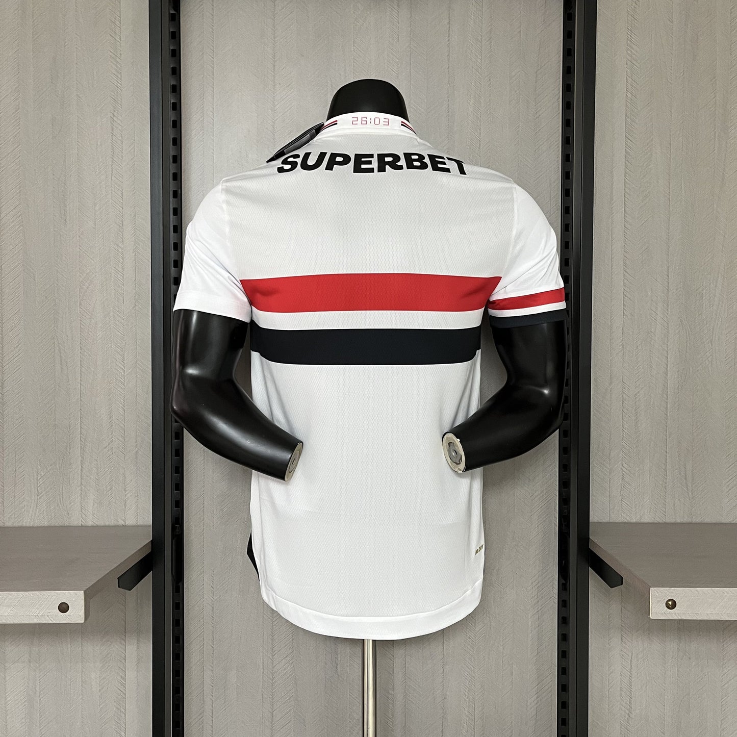 Camisa São Paulo Titular 2025/26 - Versão Jogador
