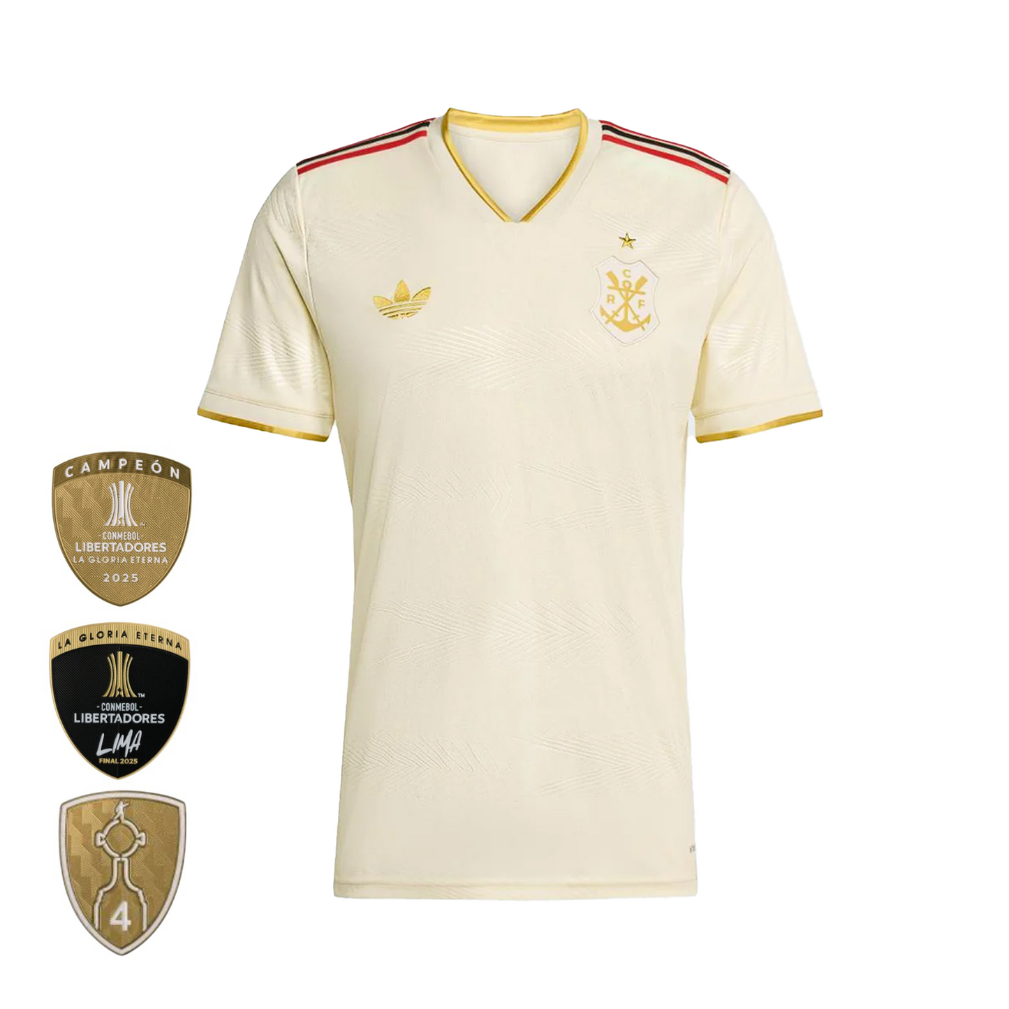 Camisa Flamengo III 25/26 - Dourado