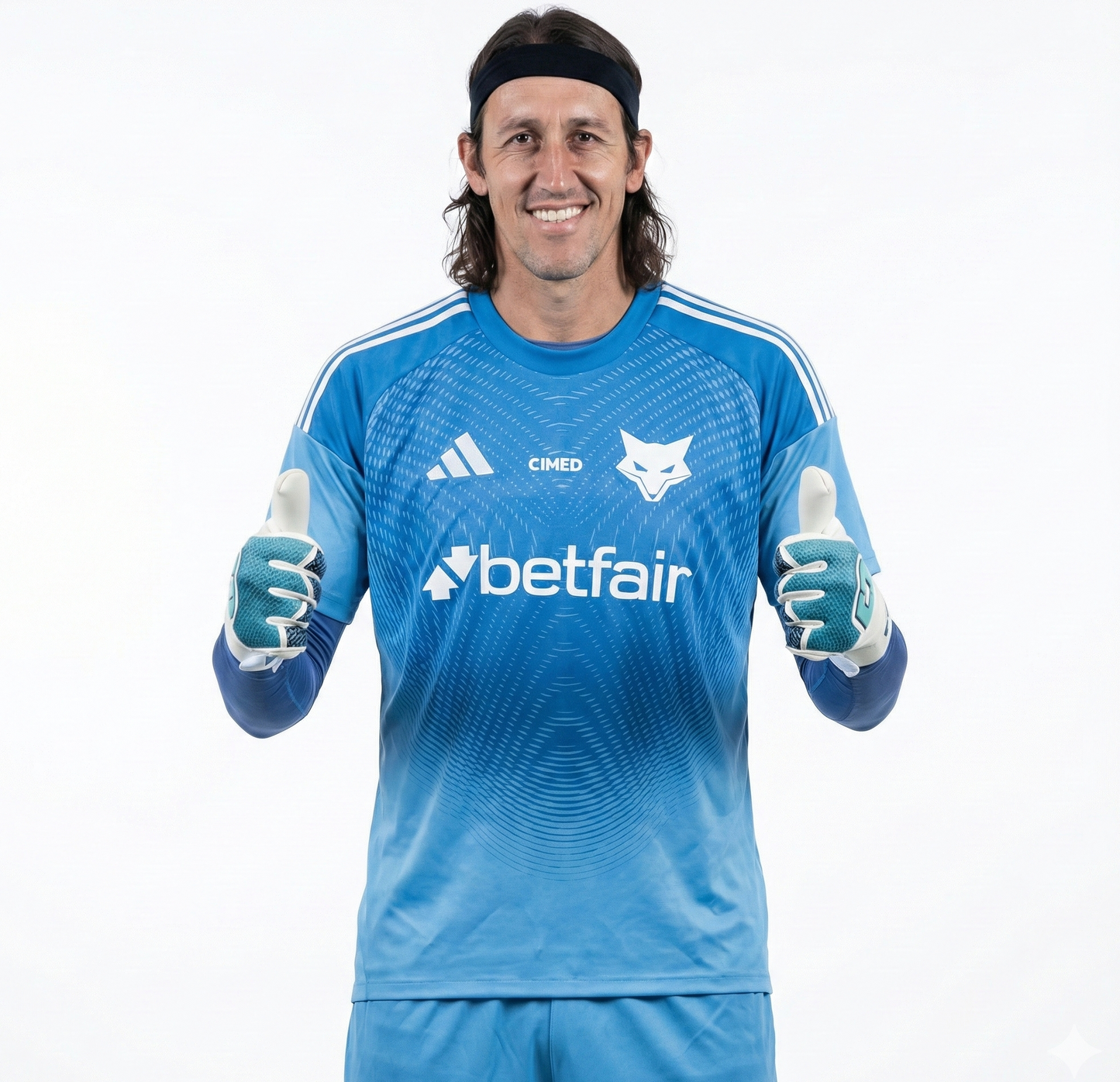 Camisa de Treino Cruzeiro de Goleiro 25/26 - Masculino Azul