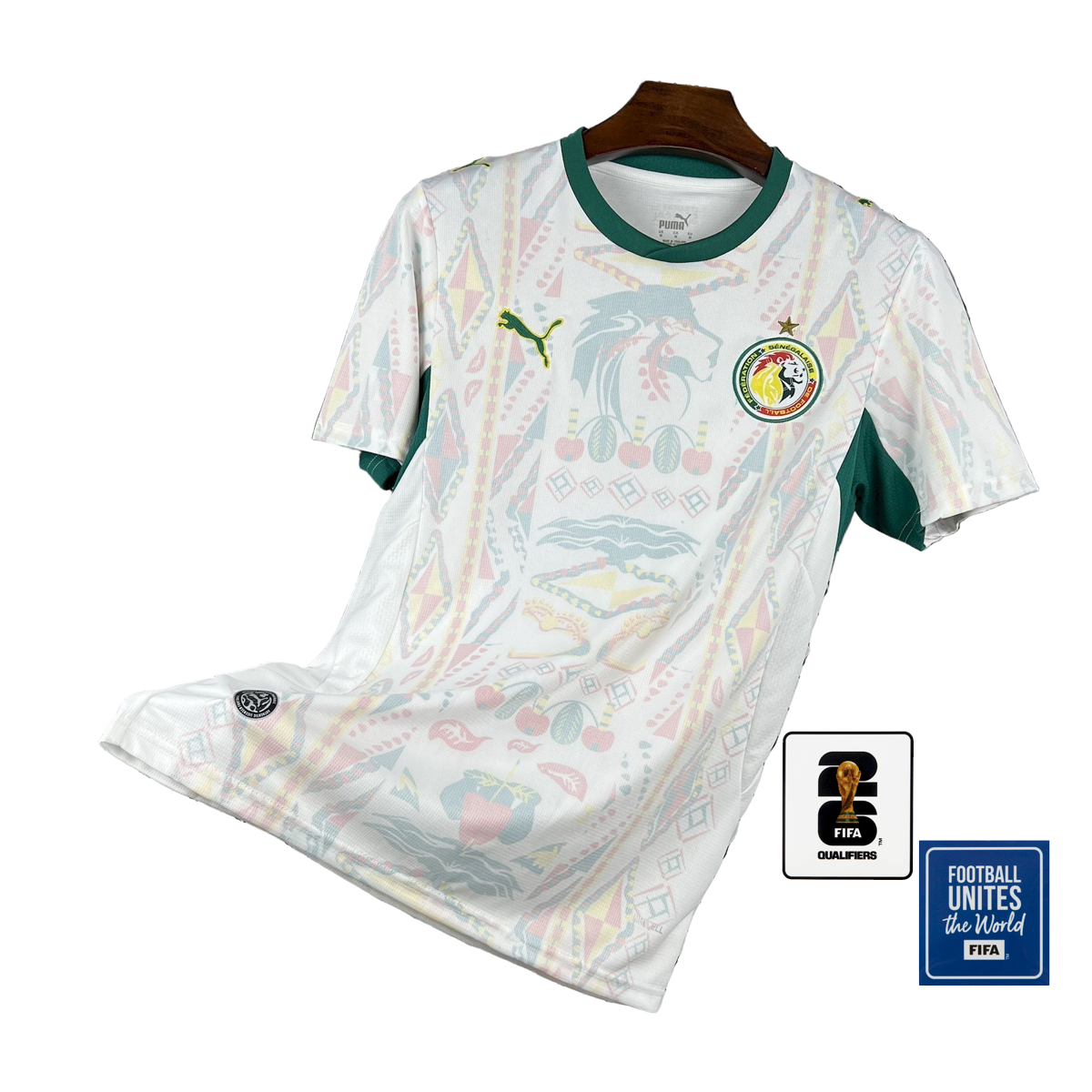 Camisa Senegal Titular 26/27 - Masculina Copa do Mundo