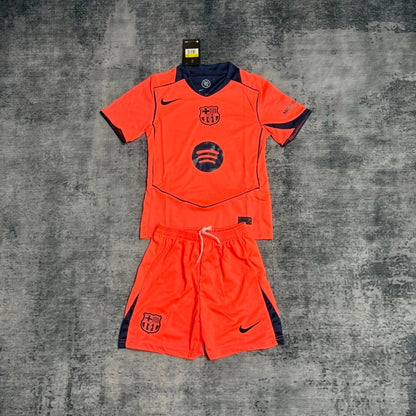 Conjunto Barcelona 25/26 - Laranja