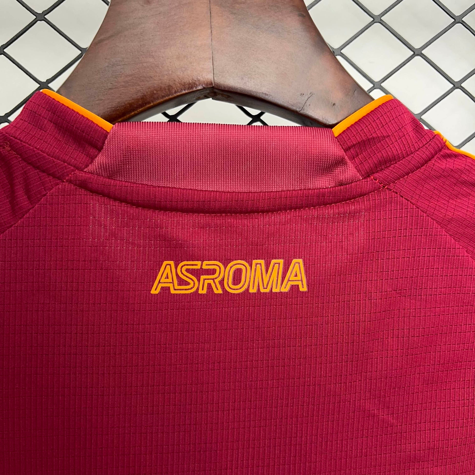 Conjunto Roma Home 25/26 - Vermelho