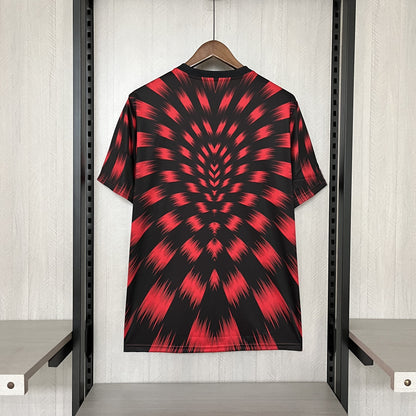 Camisa Flamengo Pré-Jogo 25/26 - Vermelha e Preta