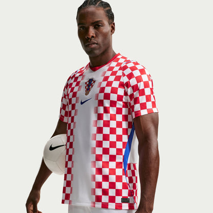Camisa Croácia I 26/27 - Branca e Vermelha