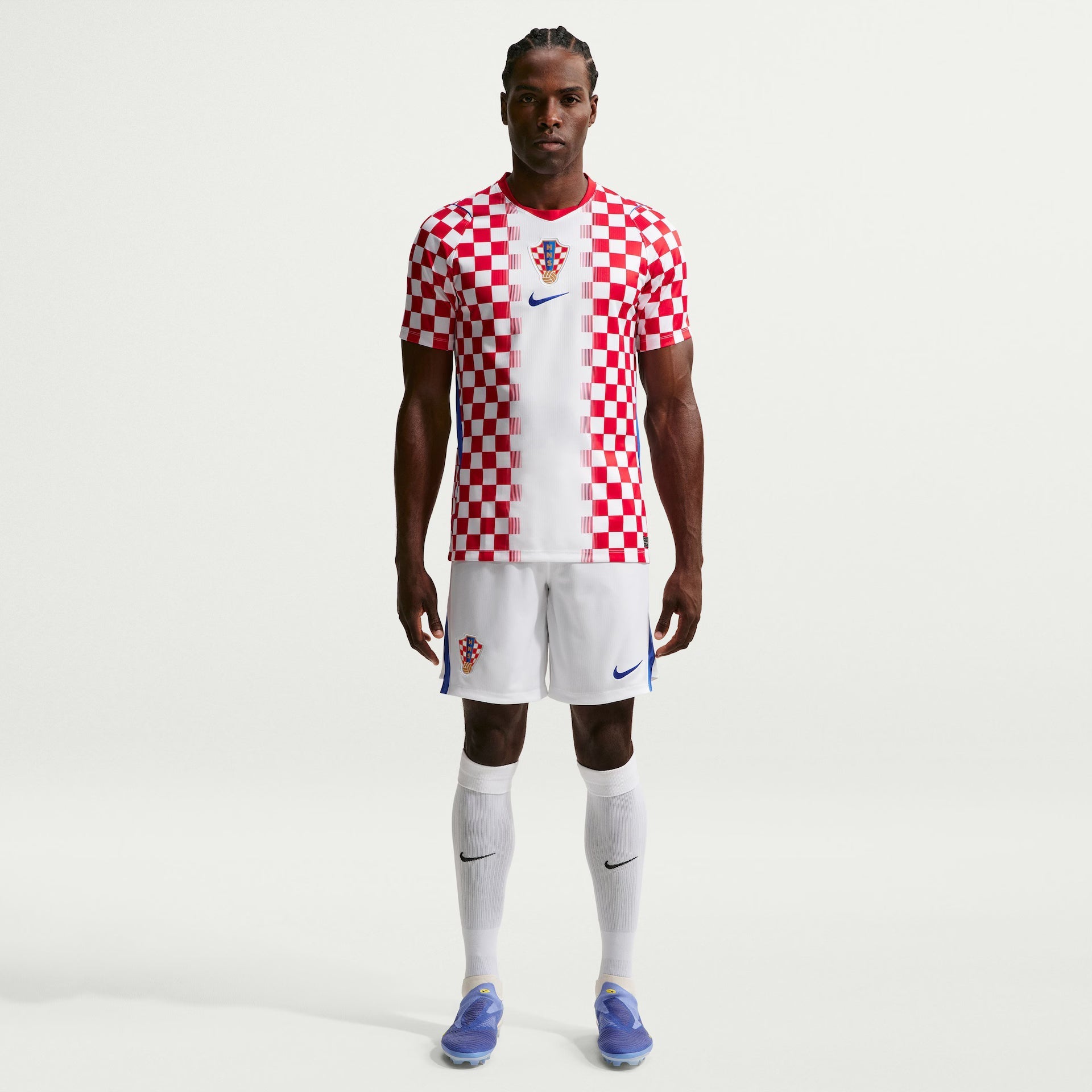 Camisa Croácia I 26/27 - Branca e Vermelha