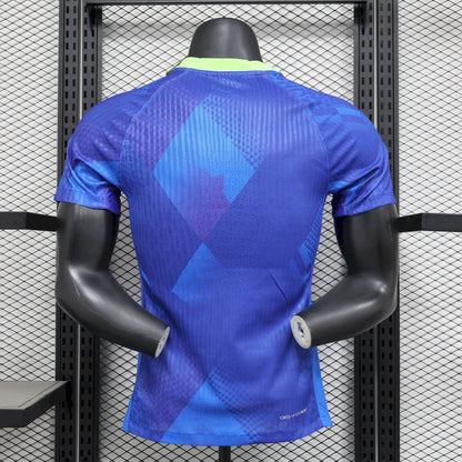 Camisa Brasil Fora 2025/26 - Versão Jogador Azul