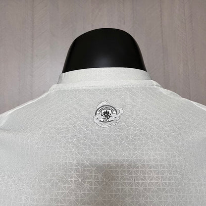 Camisa Manchester City “Ano do Dragão de Madeira” Jogador Masculino 2024/25 Branco