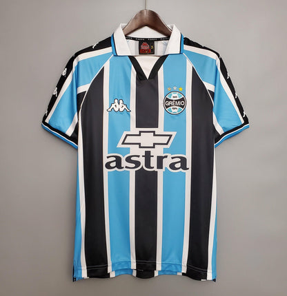 Camisa Grêmio Titular 2000 - Versão Retro Astra Chevrolet