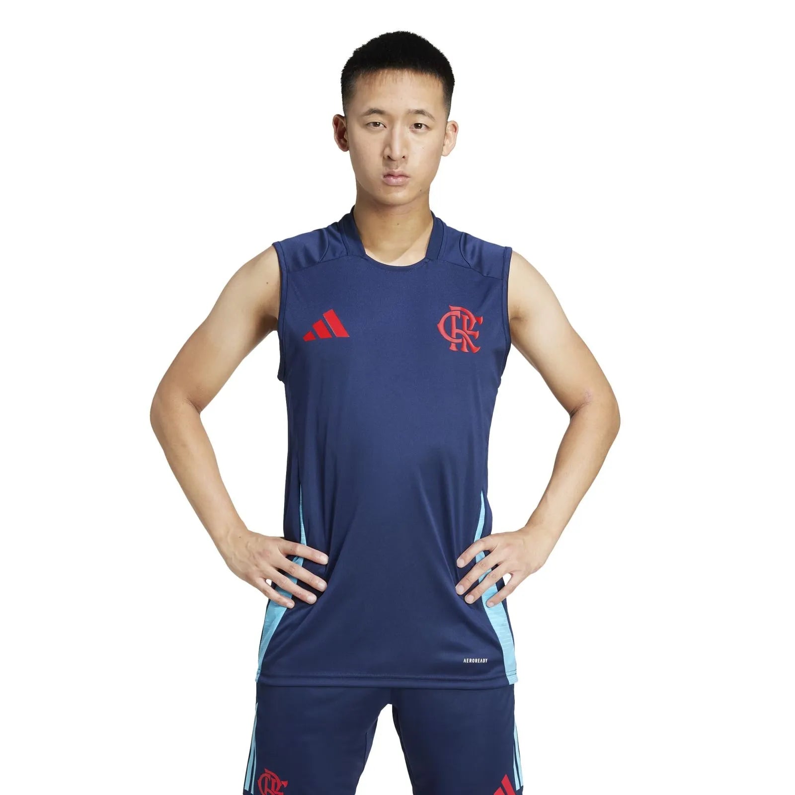 Camisa Regata Flamengo de Treino 25/26 - Azul Escuro
