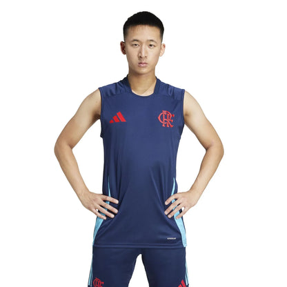 Camisa Regata Flamengo de Treino 25/26 - Azul Escuro