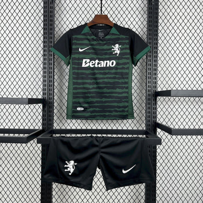 Conjunto Infantil Sporting CP 26/27 - Verde e Preto