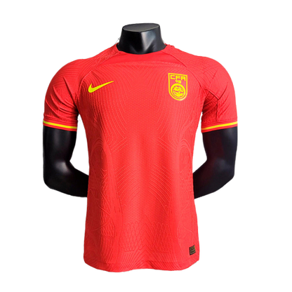 Camisa China Nike 2023/24 Jogador Masculino - Vermelho