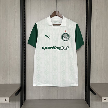 Camisa Palmeiras Fora 25/26 - Versão Torcedor Branca