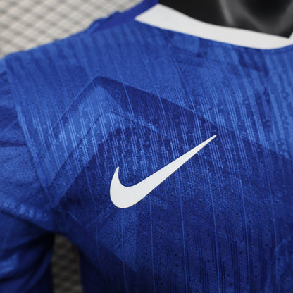 Camisa Chelsea Titular 2025/26 - Versão Jogador Azul