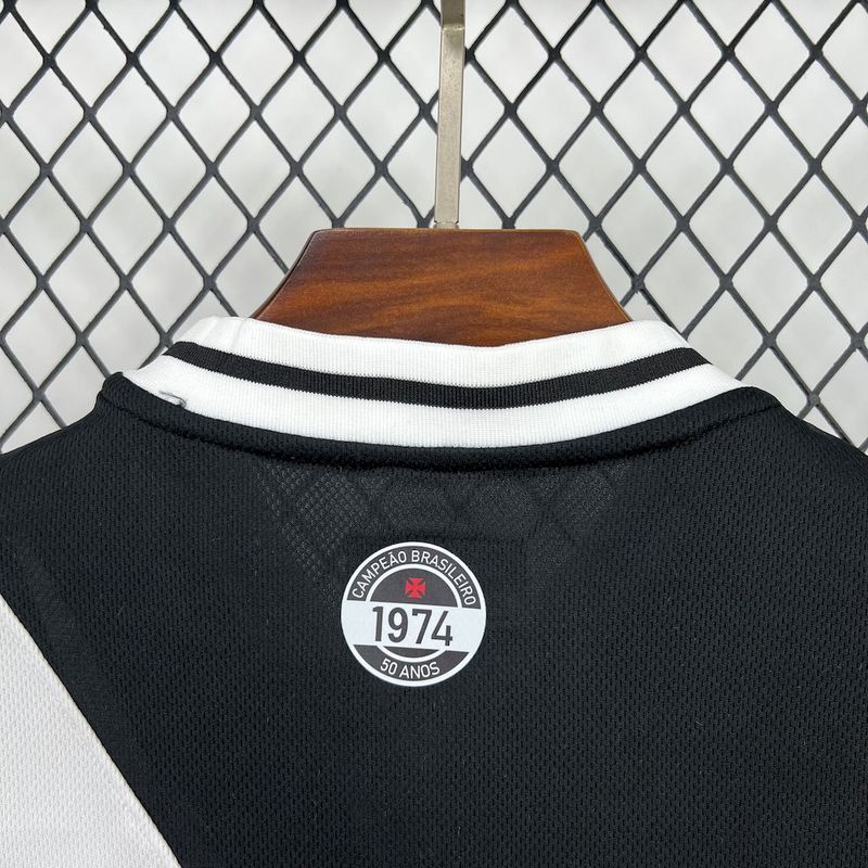 Camisa Vasco 1974 - Versão Retrô Preta