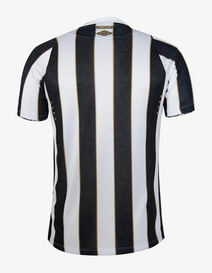 Camisa Santos Fora 24/25 - Preta e Branca