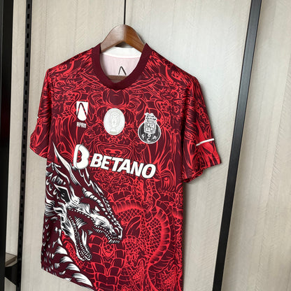 Camisa Porto Away 25/26 - Dragão Vermelha
