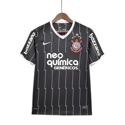 Camisa Corinthians Titular 11/12 - Versão Retrô Preta