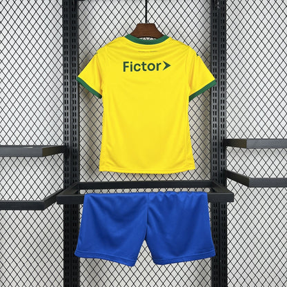 Conjunto Palmeiras 25/26 - Amarelo e azul