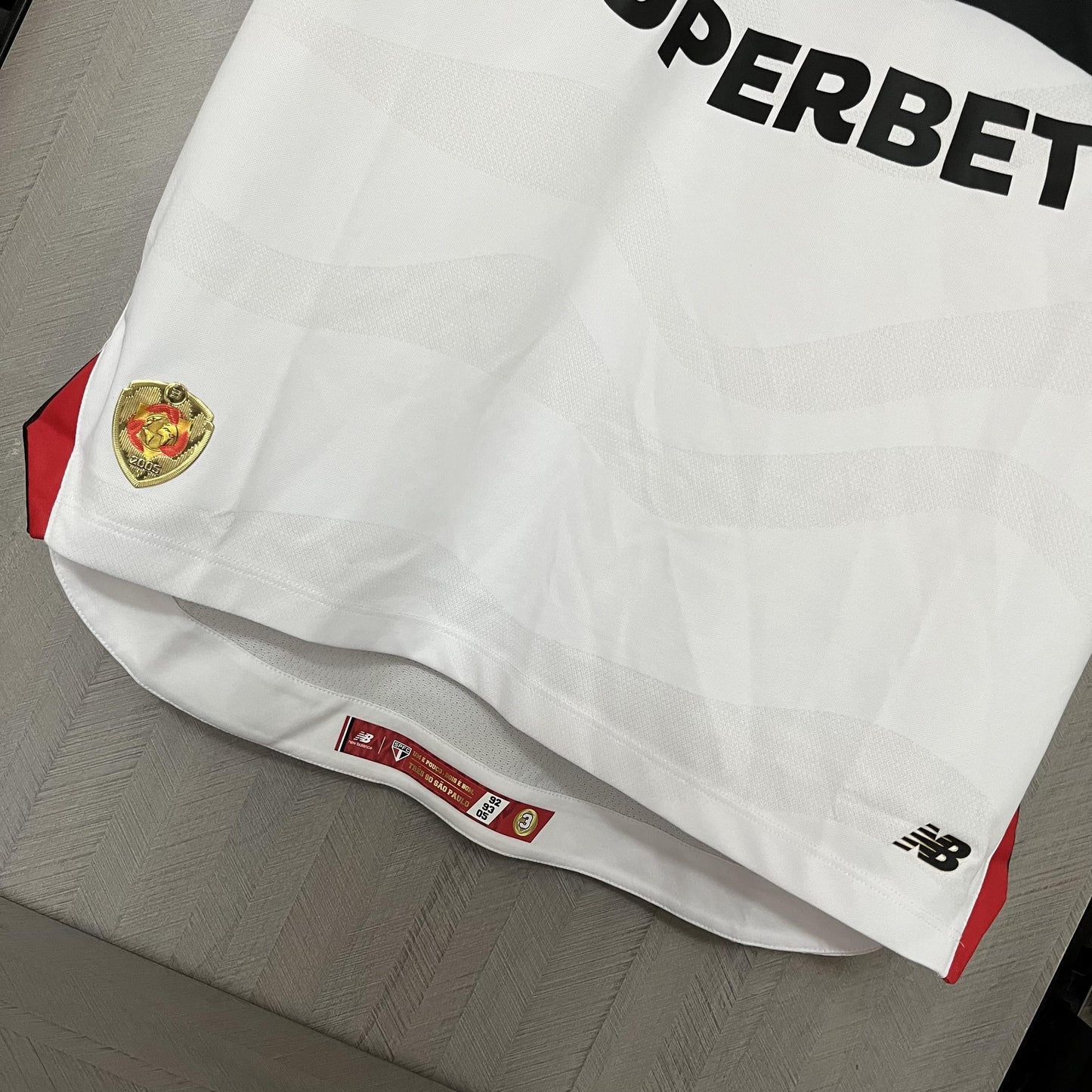 Camisa São Paulo Titular 2025/26 - Versão Jogador