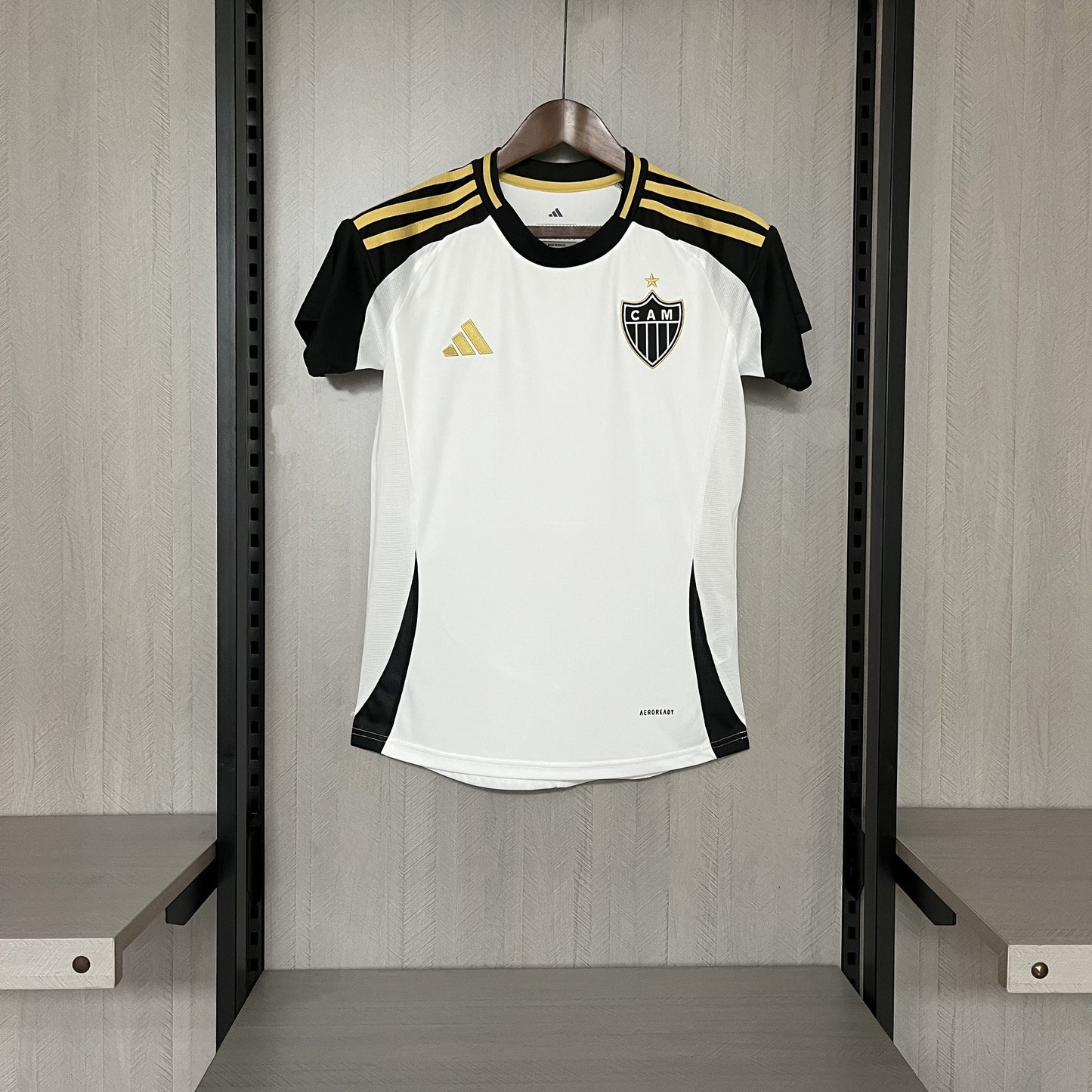 Camisa Atlético Mineiro Fora 25/26 - Versão Feminina Baby Look