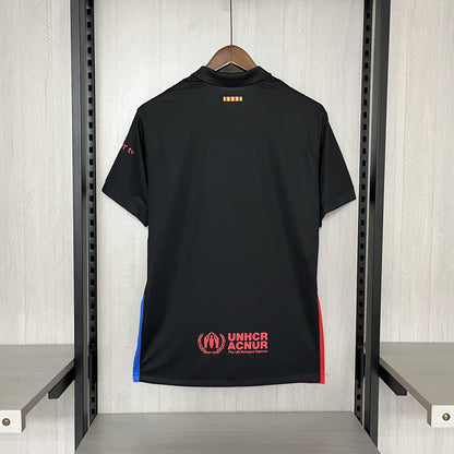 Camisa Barcelona Titular 24/25 - Versão Torcedor Preta Spotify