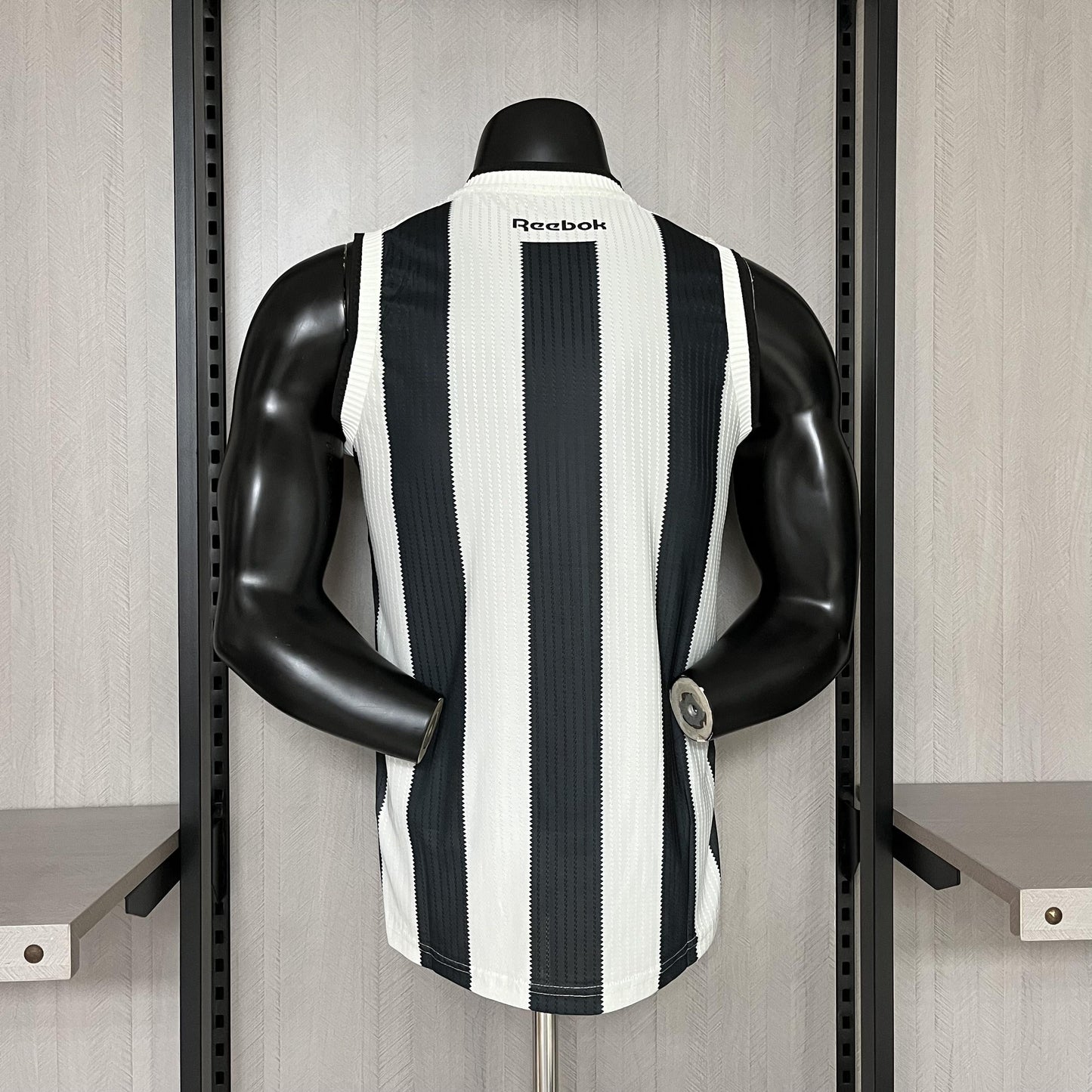 Camisa Regata Botafogo Titular 24/25 - Preta e Branco