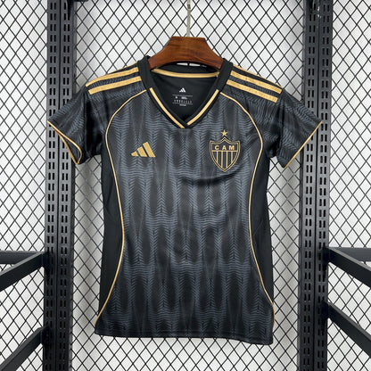 Camisa Atlético Mineiro 25/26 - Versão Feminina Baby Look