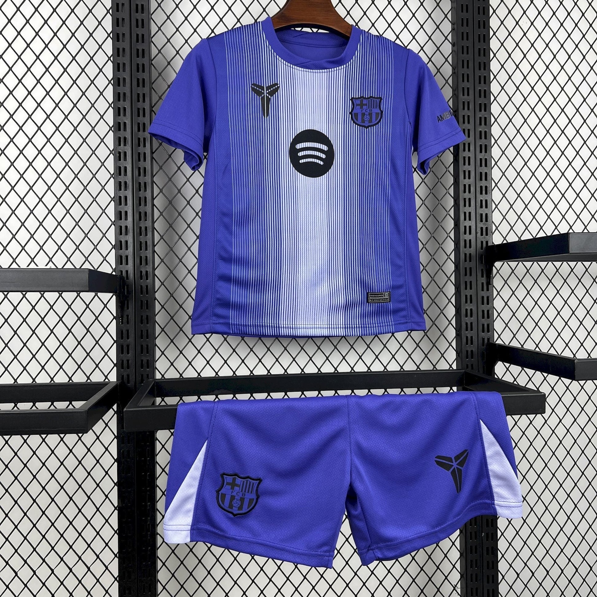 Conjunto Infantil Barcelona 26/27 - Roxo