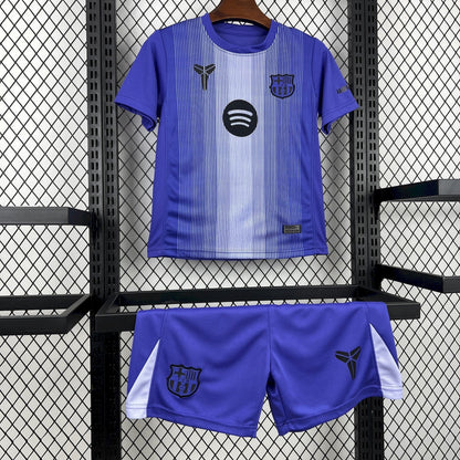 Conjunto Infantil Barcelona 26/27 - Roxo
