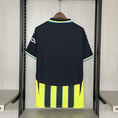 Camisa Manchester City Fora 24/25 - Preto e Verde