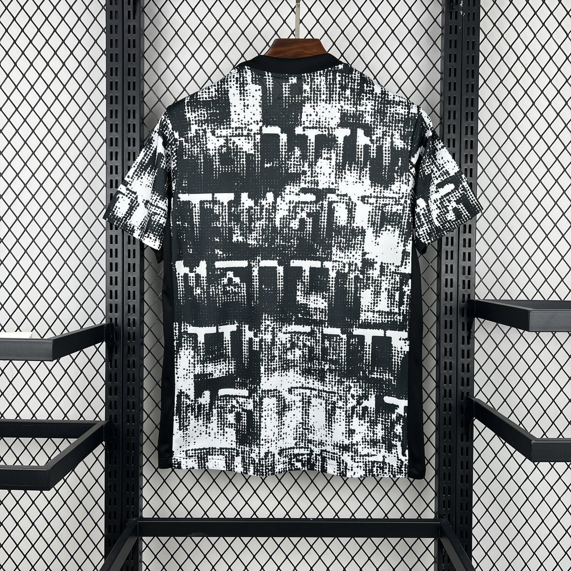 Camisa Corinthians Reserva 25/26 - Branco e Preto