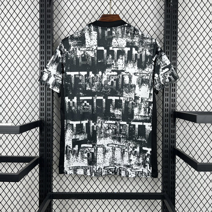Camisa Corinthians Reserva 25/26 - Branco e Preto