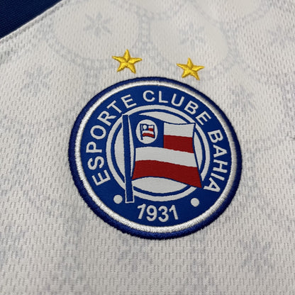 Camisa Bahia Titular 25/26 - Branca Puma Versão Feminina Baby Look