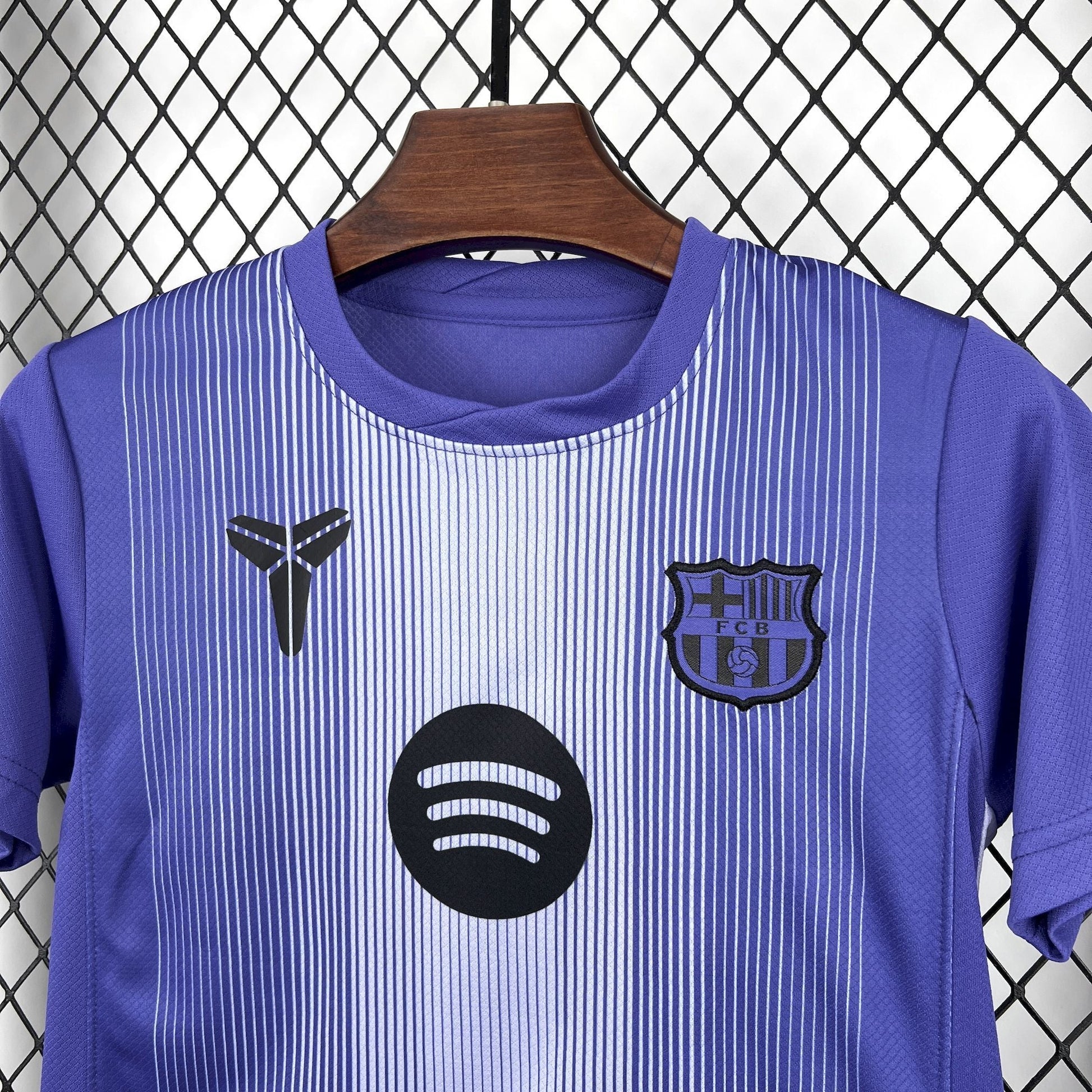 Conjunto Infantil Barcelona 26/27 - Roxo