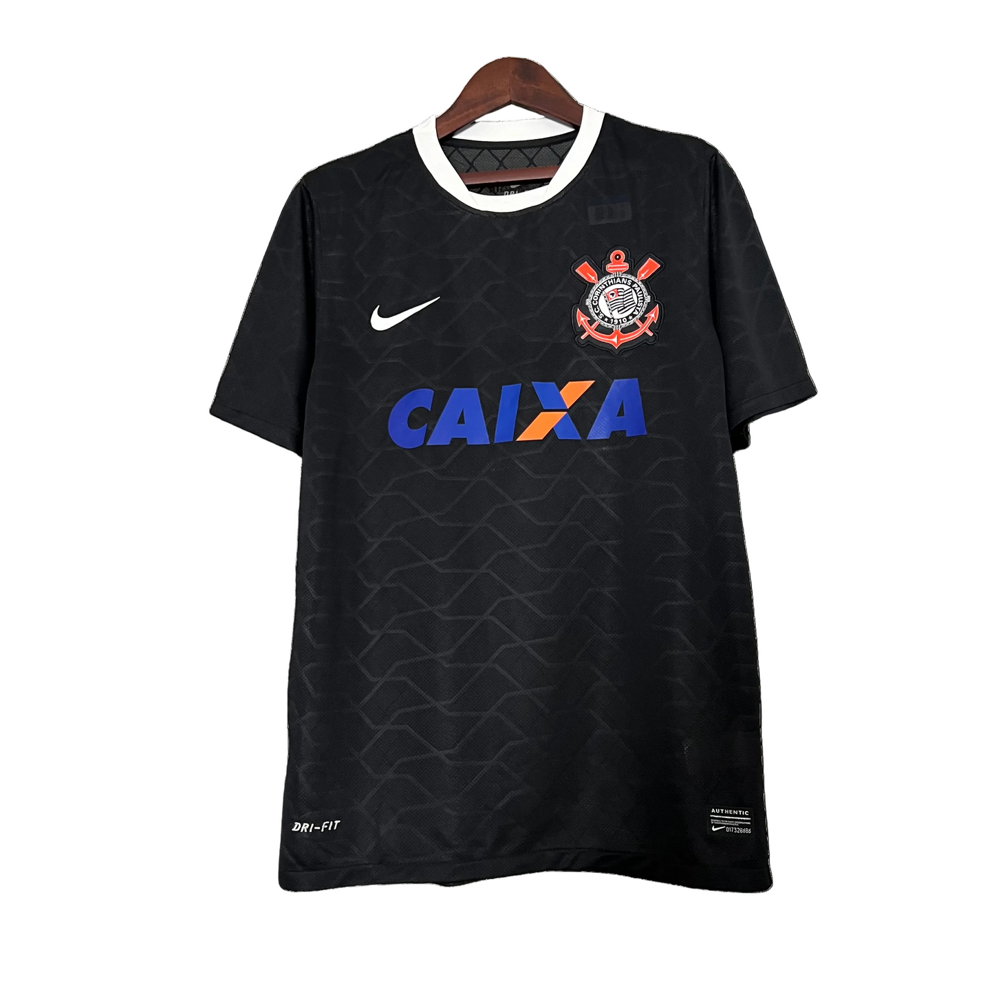 Camisa Corinthians Titular 12/13 - Versão Retrô Preta