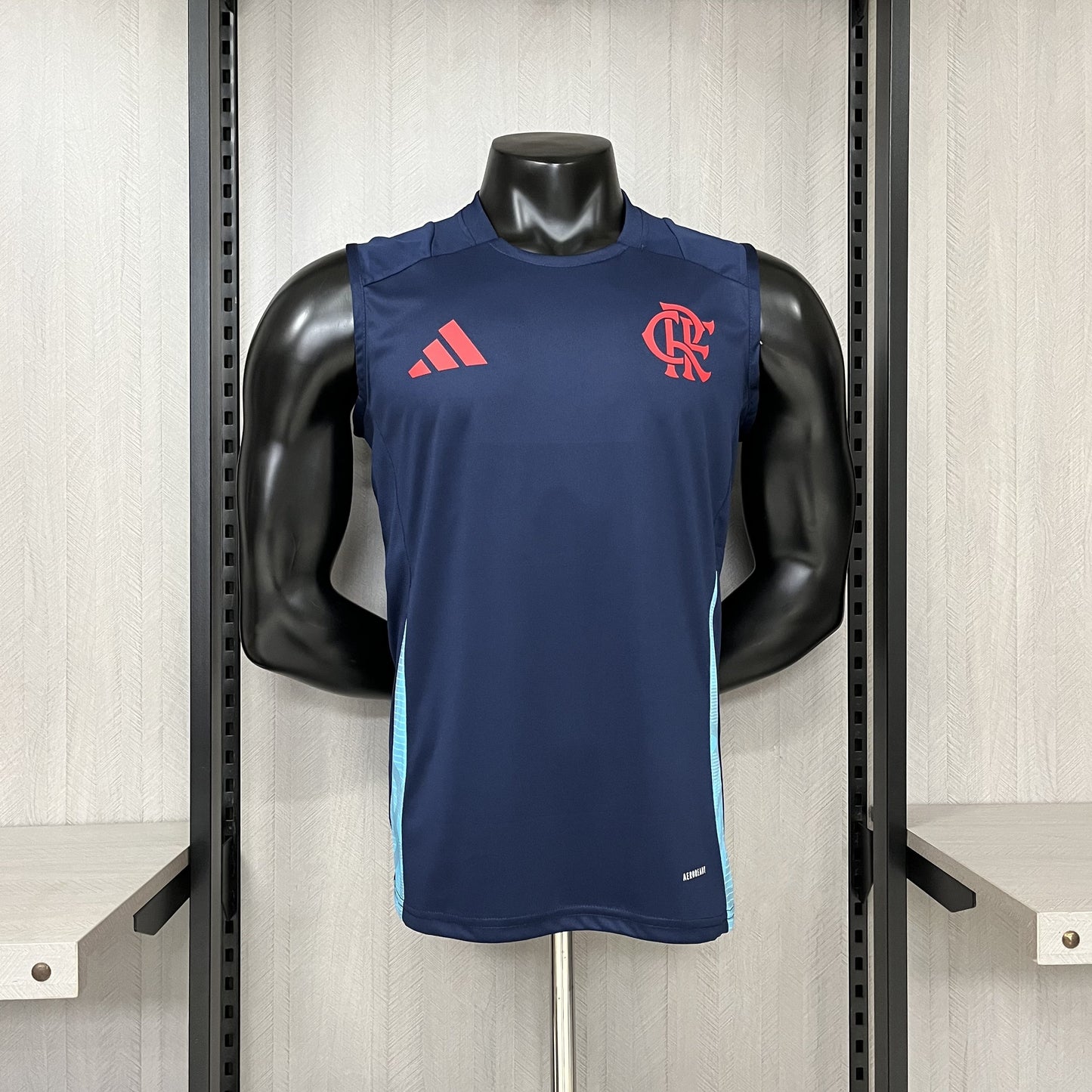 Camisa Regata Flamengo de Treino 25/26 - Azul Escuro