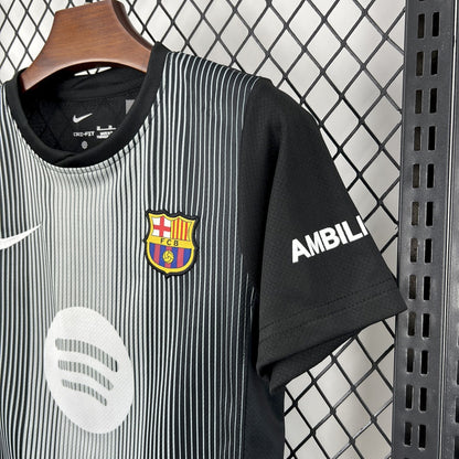 Conjunto Infantil Barcelona 25/26 - Preto