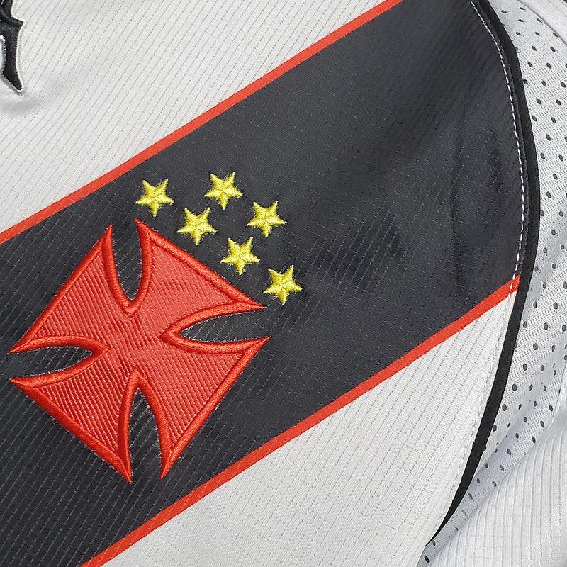 Camisa Vasco Fora 2000/01 - Versão Retrô Branca