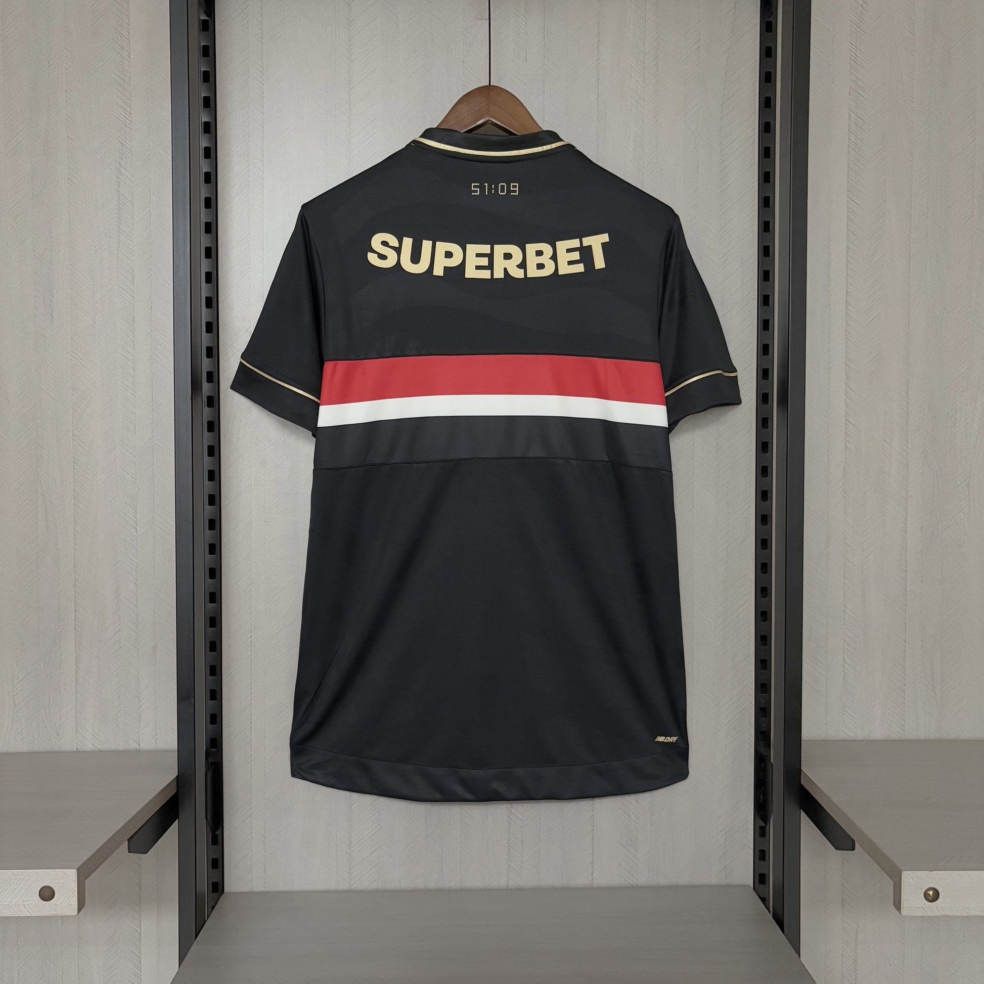 Camisa São Paulo FC Fora 25/26 - Preta Torcedor