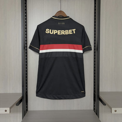 Camisa São Paulo FC Fora 25/26 - Preta Torcedor