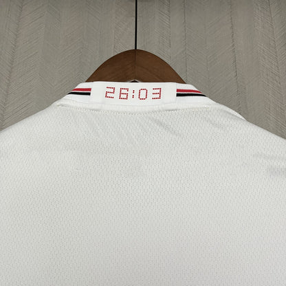 Camisa São Paulo Titular 25/26 - Versão Feminina Baby Look Branca