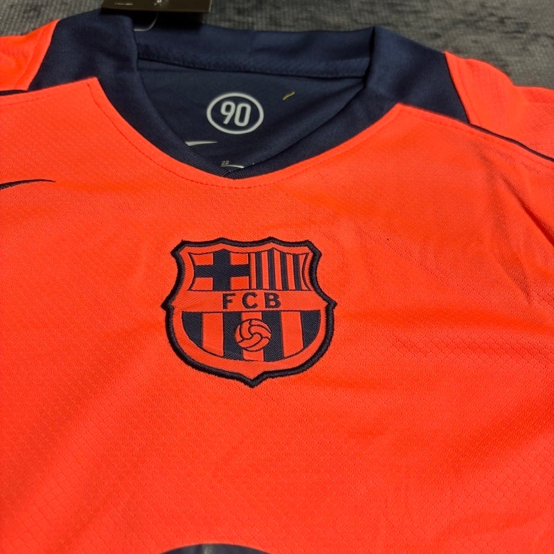 Conjunto Barcelona 25/26 - Laranja