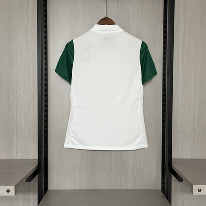 Camisa Palmeiras Fora 25/26 - Versão Feminina Baby Look Branca