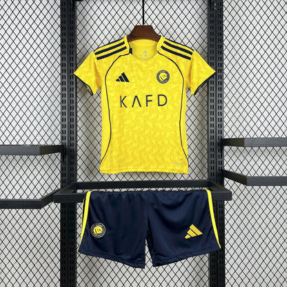 Conjunto Al Nassr 25/26 - Amarelo e preto