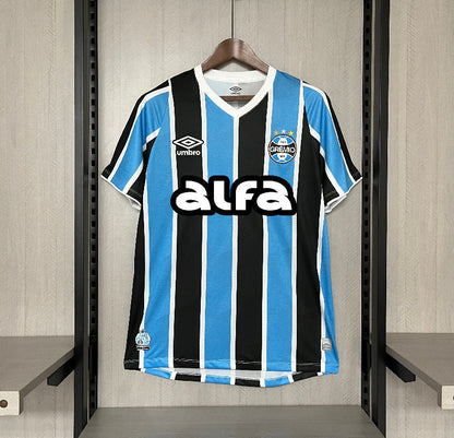 Camisa Grêmio Titular 25/26 - Azul e Preto