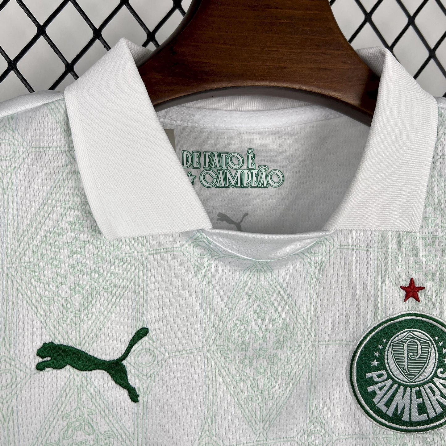Conjunto Palmeiras 25/26 Home - Verde e branco
