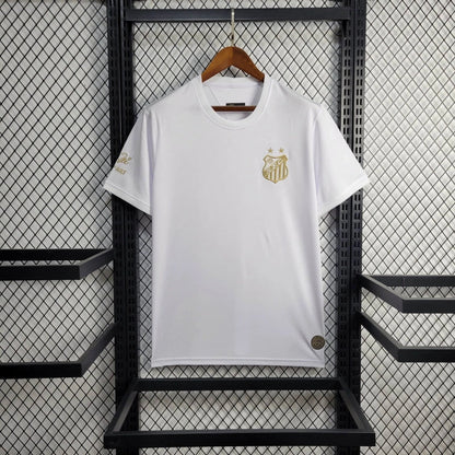Camisa Santos Edição Especial - Pelé 100 Gols Branca