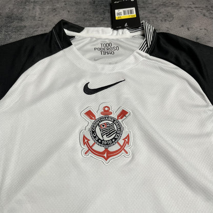 Conjunto Infantil Corinthians Titular 25/26 - Branco